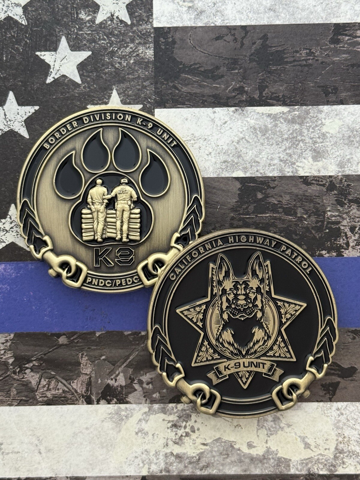 K9 Challenge Coin (Border Division)