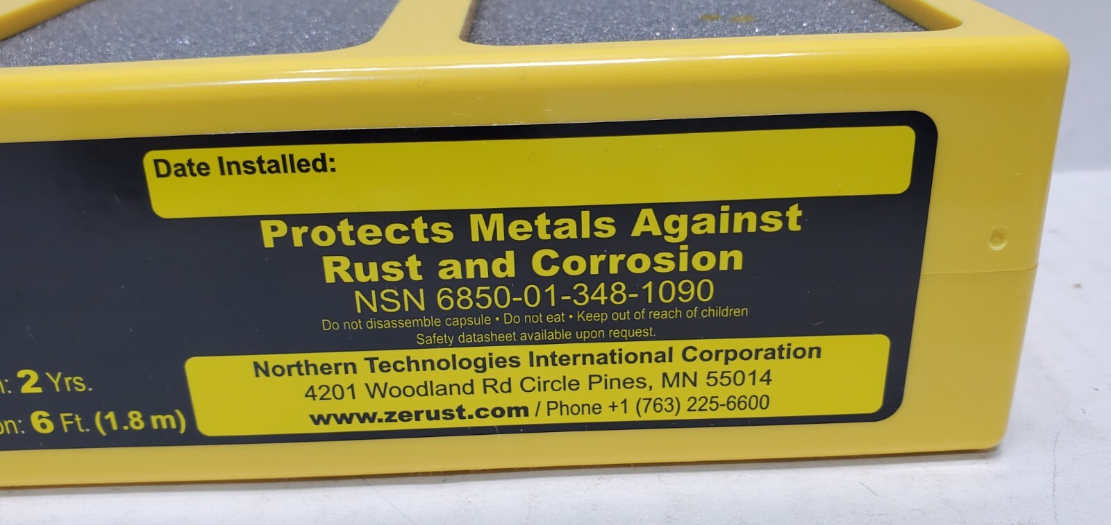 Zerust VC6-2 Large NoRust Vapor Capsule new NICE.
