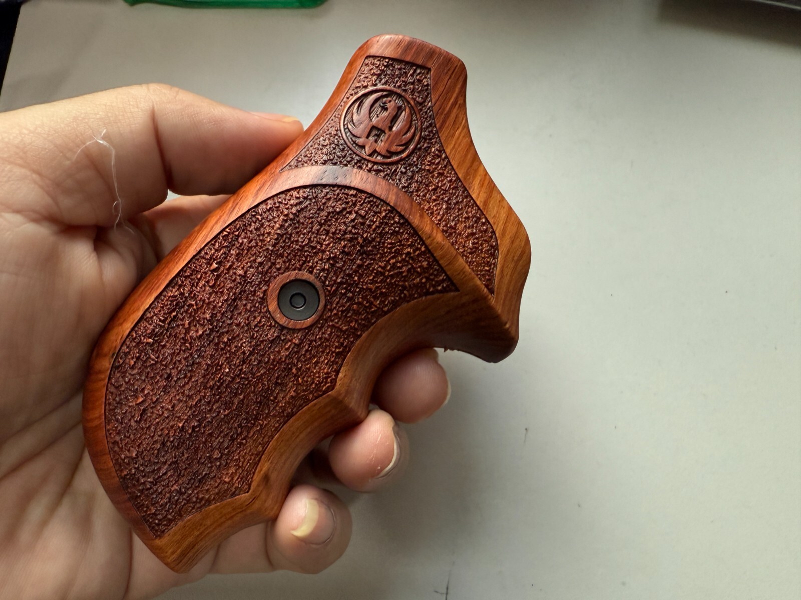 New remade Hard wood decorates Grip For Ruger SP 101 revolver grip - Craving art