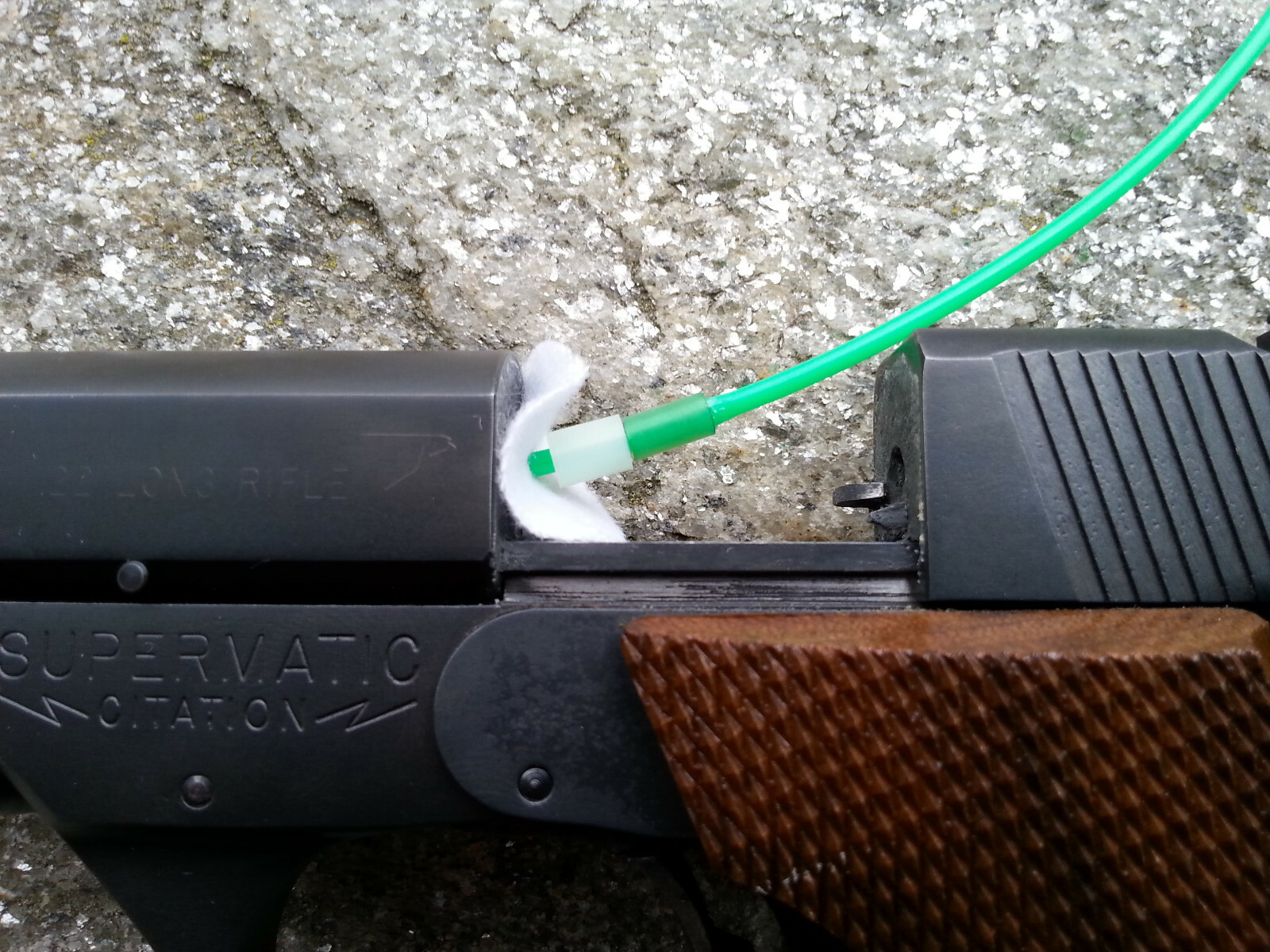 PatchWorm .22 cal / 5.56mm Cleaning Kit for RIFLES