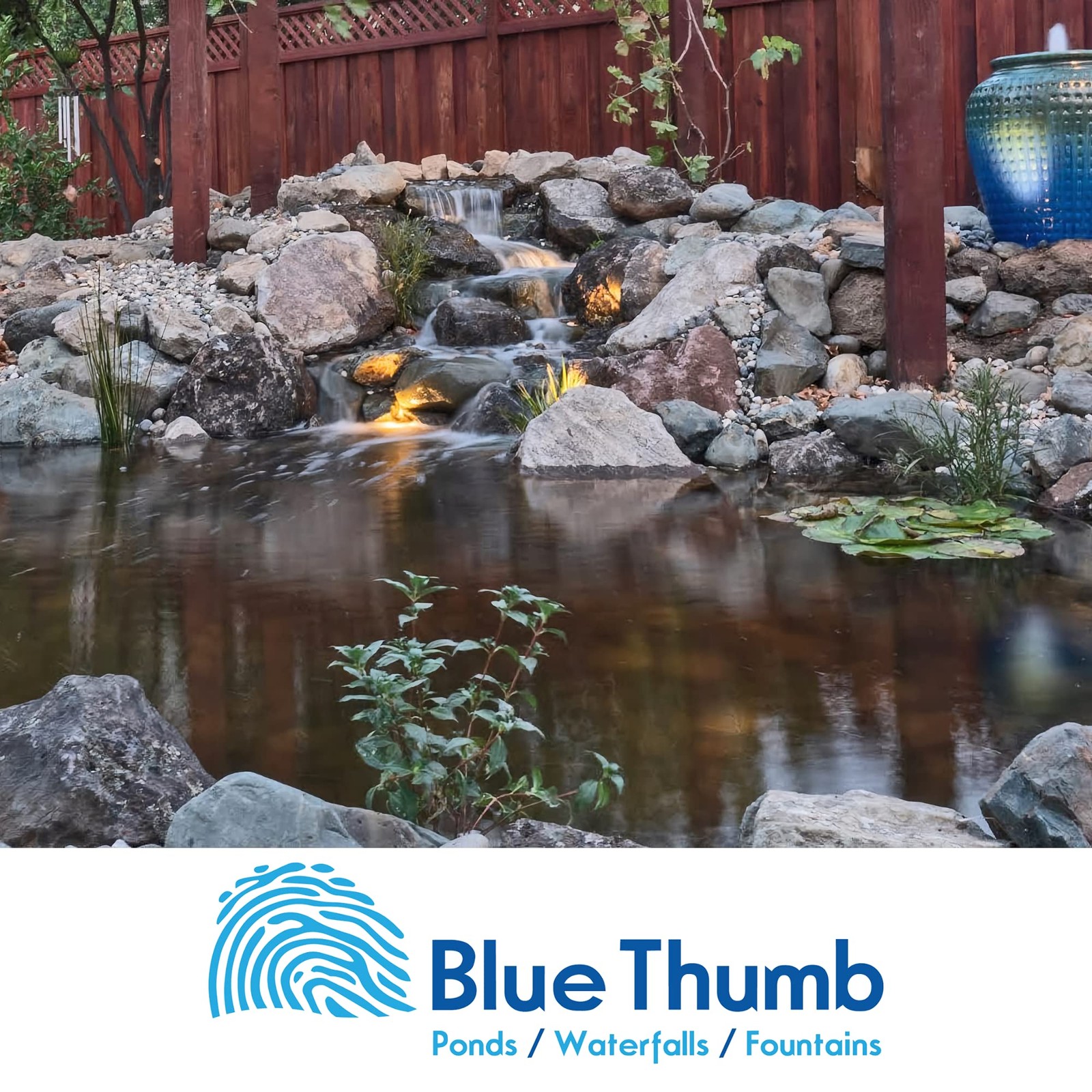 Blue Thumb Elite 550 Gallon Water Garden and Pond Kit, 6' x 8'