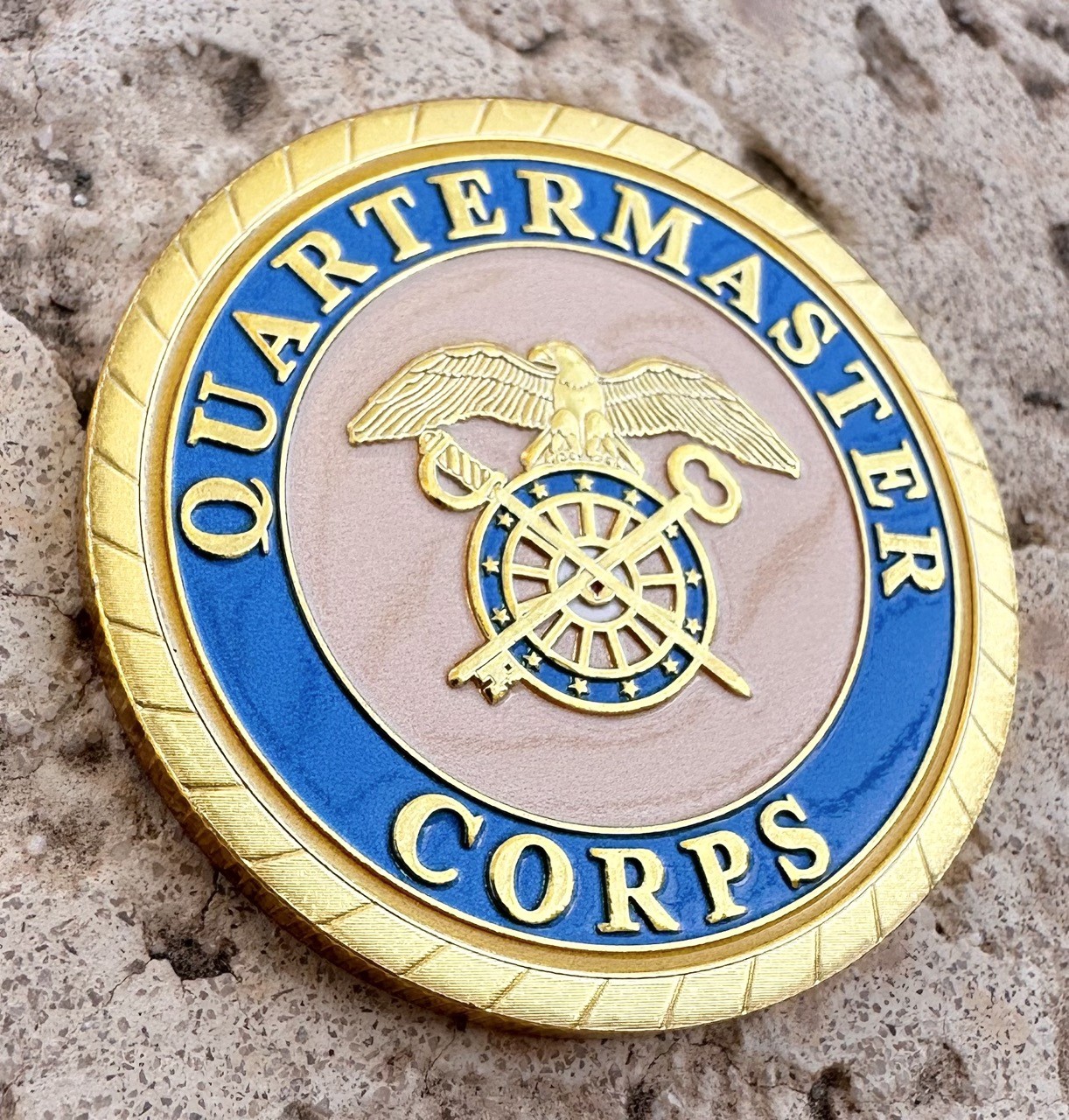 U.S. Army Quartermaster Corps Challenge Coin ·IN STOCK· ·FAST SHIPPING· ·NEW·