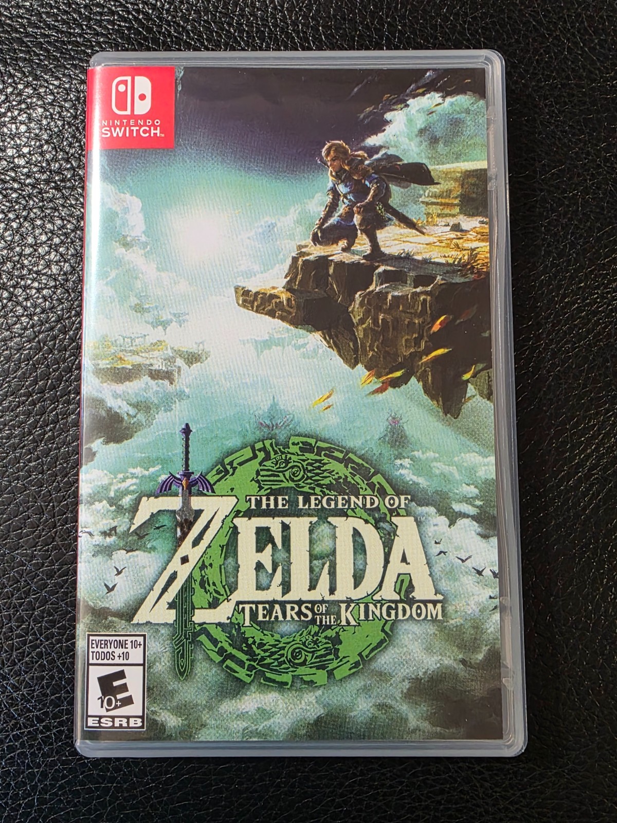 Replacement Case (NO GAME) Nintendo Switch The Legend of Zelda Tears of the King