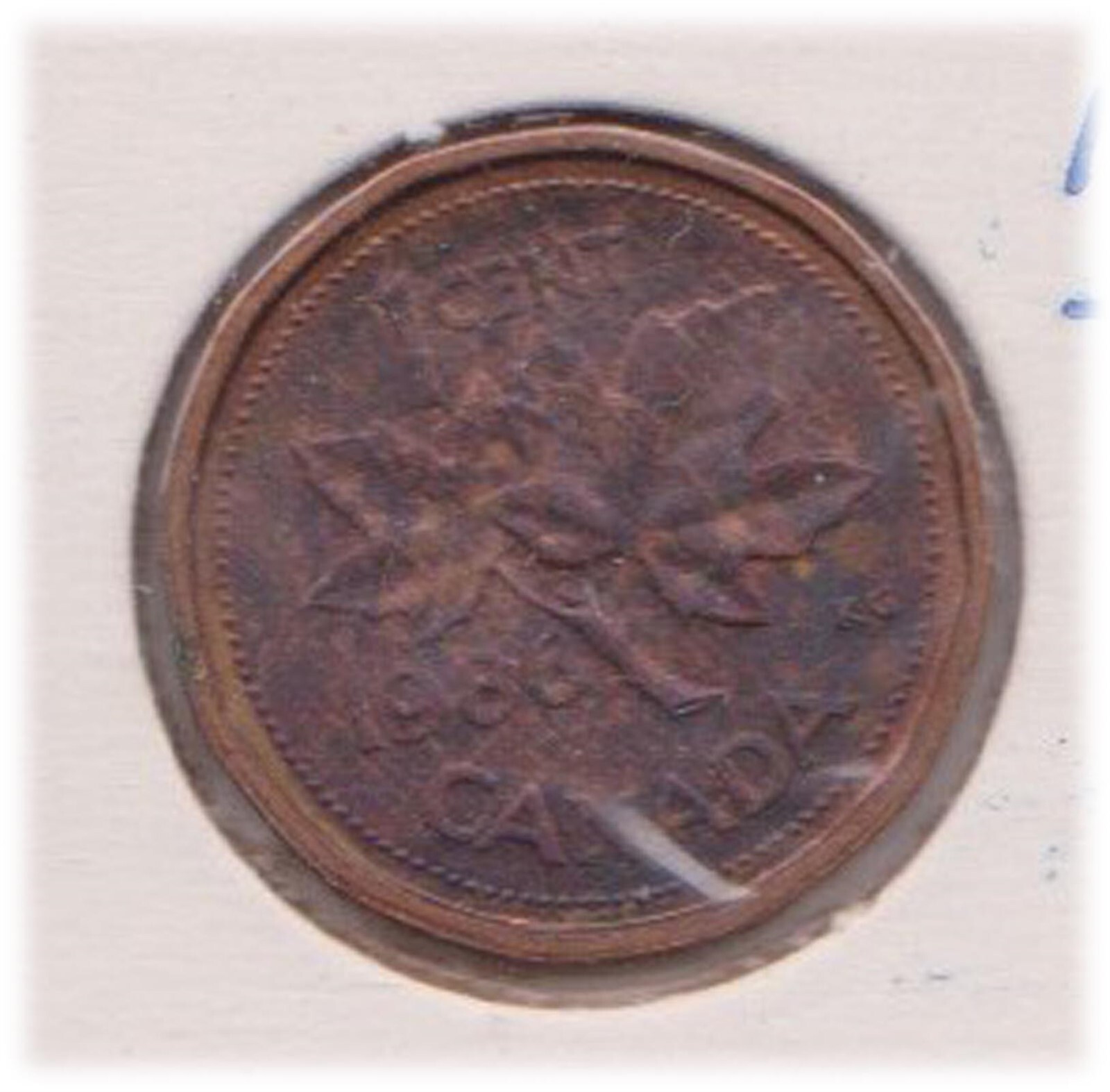 (H205-44) 1986 Canada 1c coin (AS)