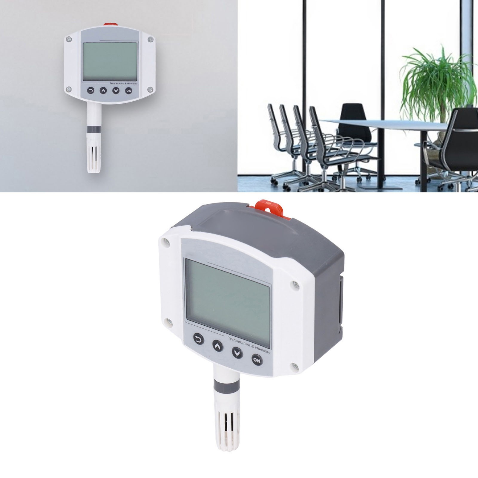 High Accuracy Temperature Meter LCD Display 4-20mA For Industrial Use