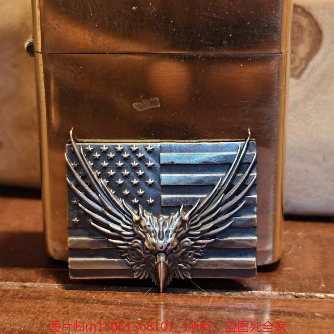 Brass Eagle Decal Kerosene Lighter Decal Lighter not included