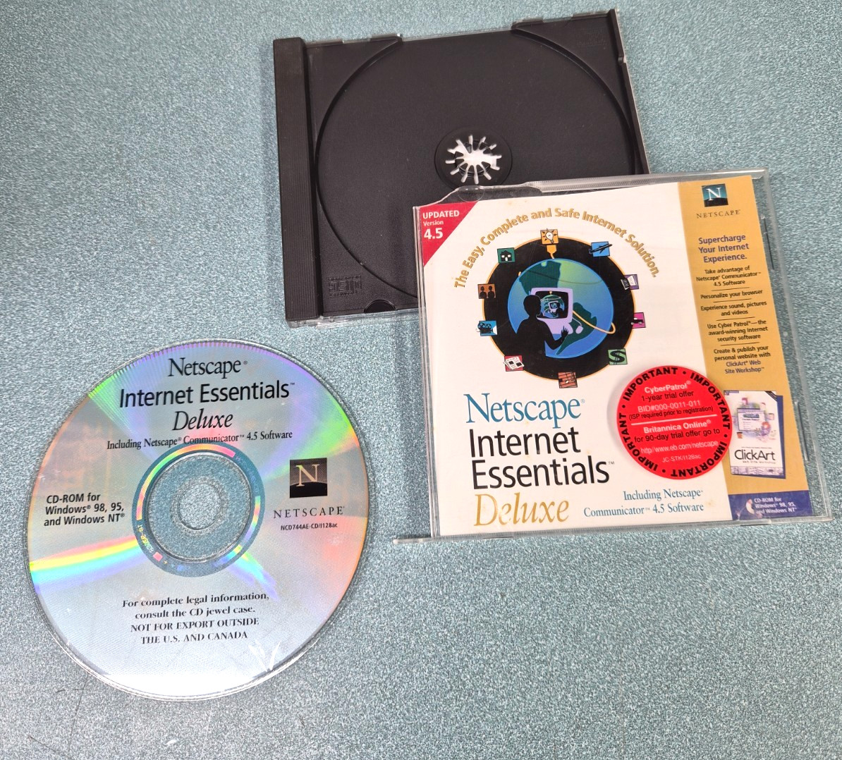 Microsoft Office 97 Pro Netscape Running Windows 98 CD Professor Teaches Lot