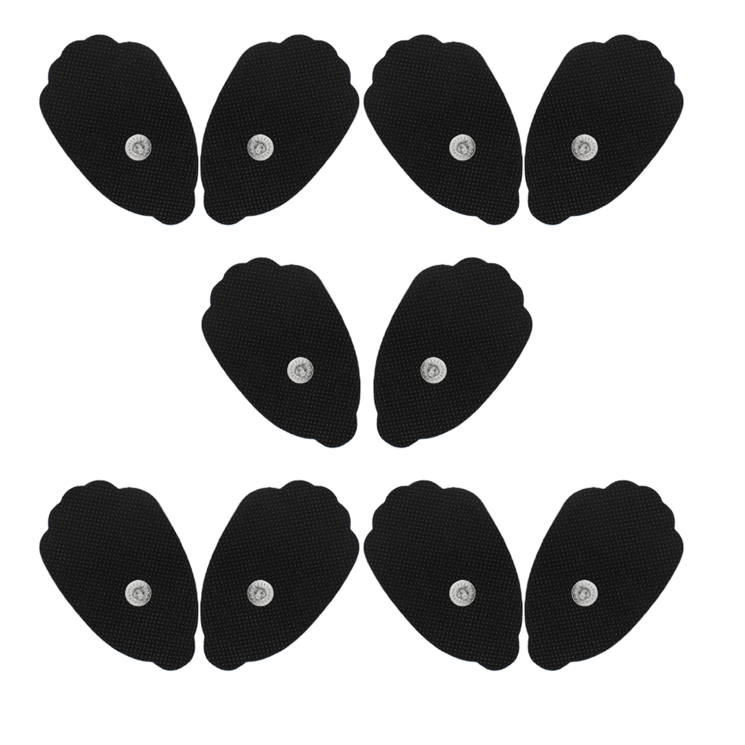 Tens Unit Muscle Stimulator Electrodes Replacement Pads Reusable Waterbase (10)