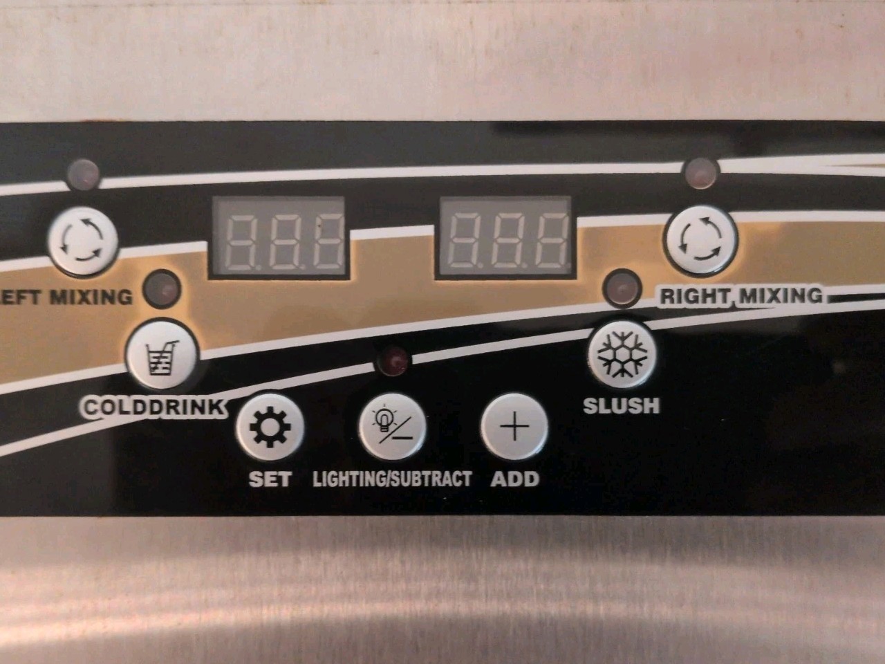VEVOR Slush Machine X-300 Front Panel Cover with Display Control Board PCB