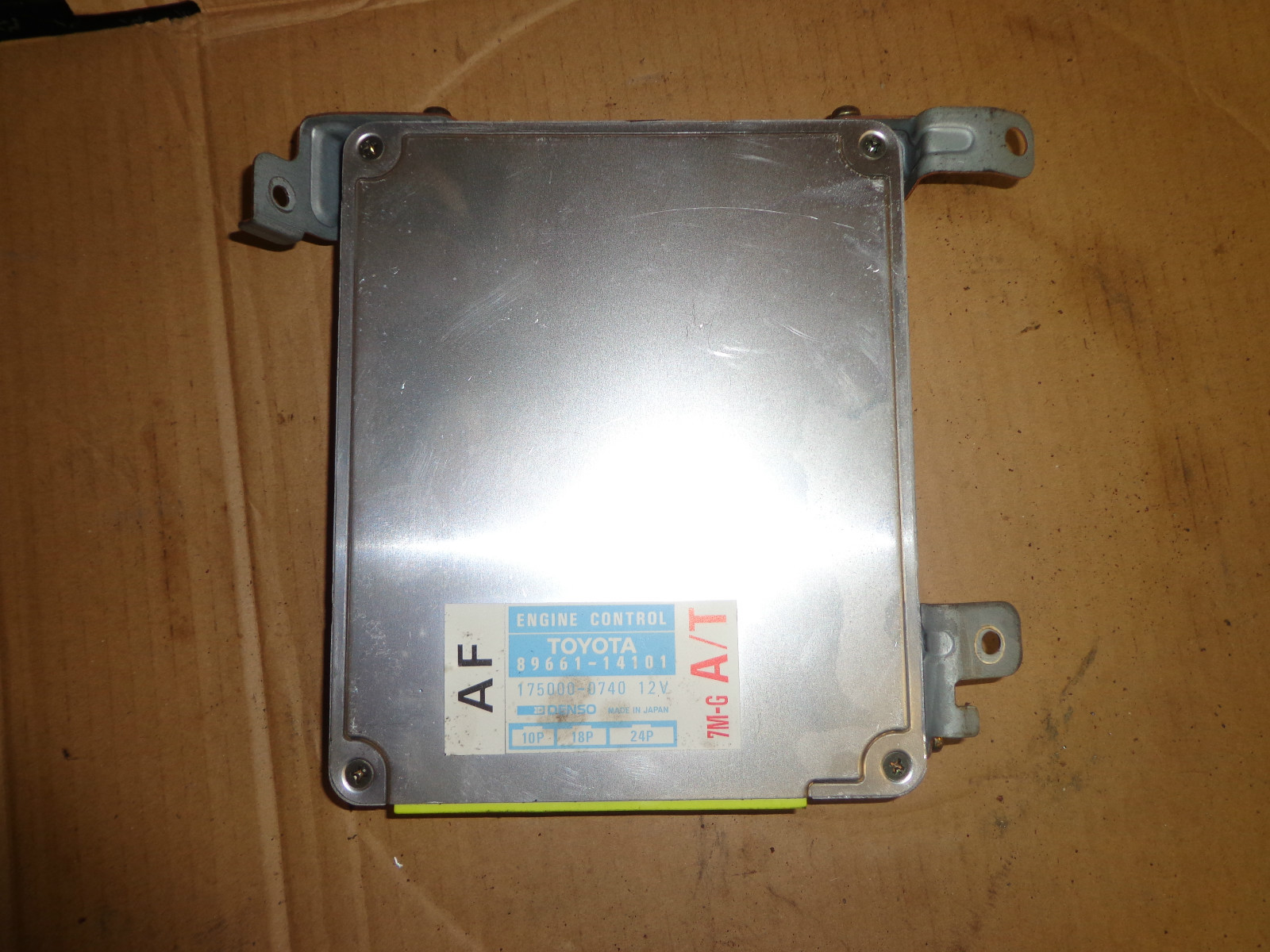 Toyota Supra MK3 1986.5-88 7MGE  ECU Yellow Plug OEM 89661-14101 14210 auto