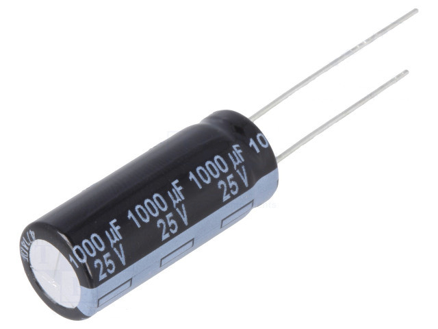1 Piece Panasonic CAPACITOR 1000UF 1000MF 25V RADIAL CAP (REPLACING 16V 10V )