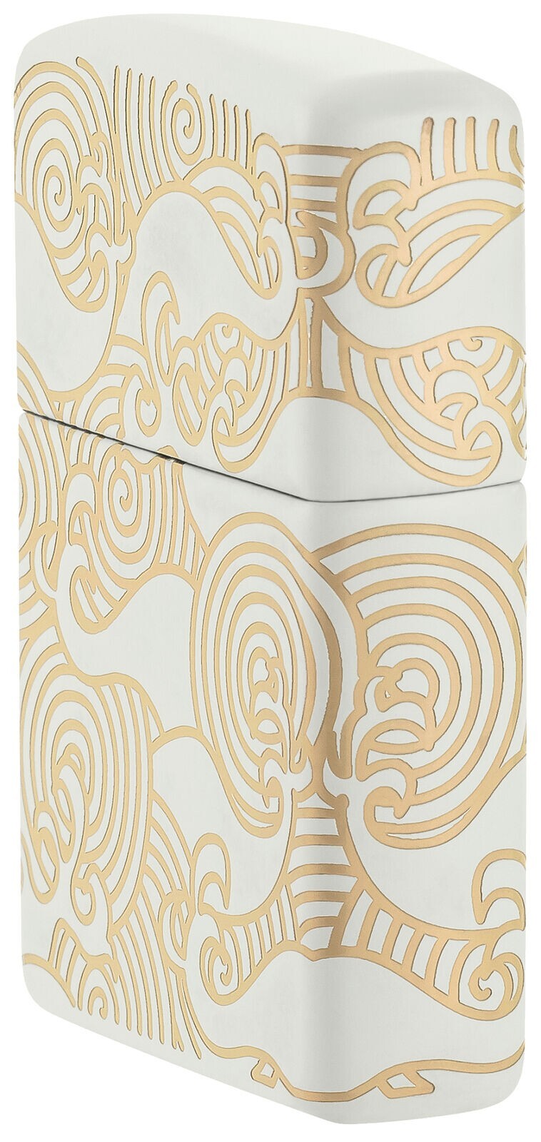 Zippo Waves Design White Matte 48909