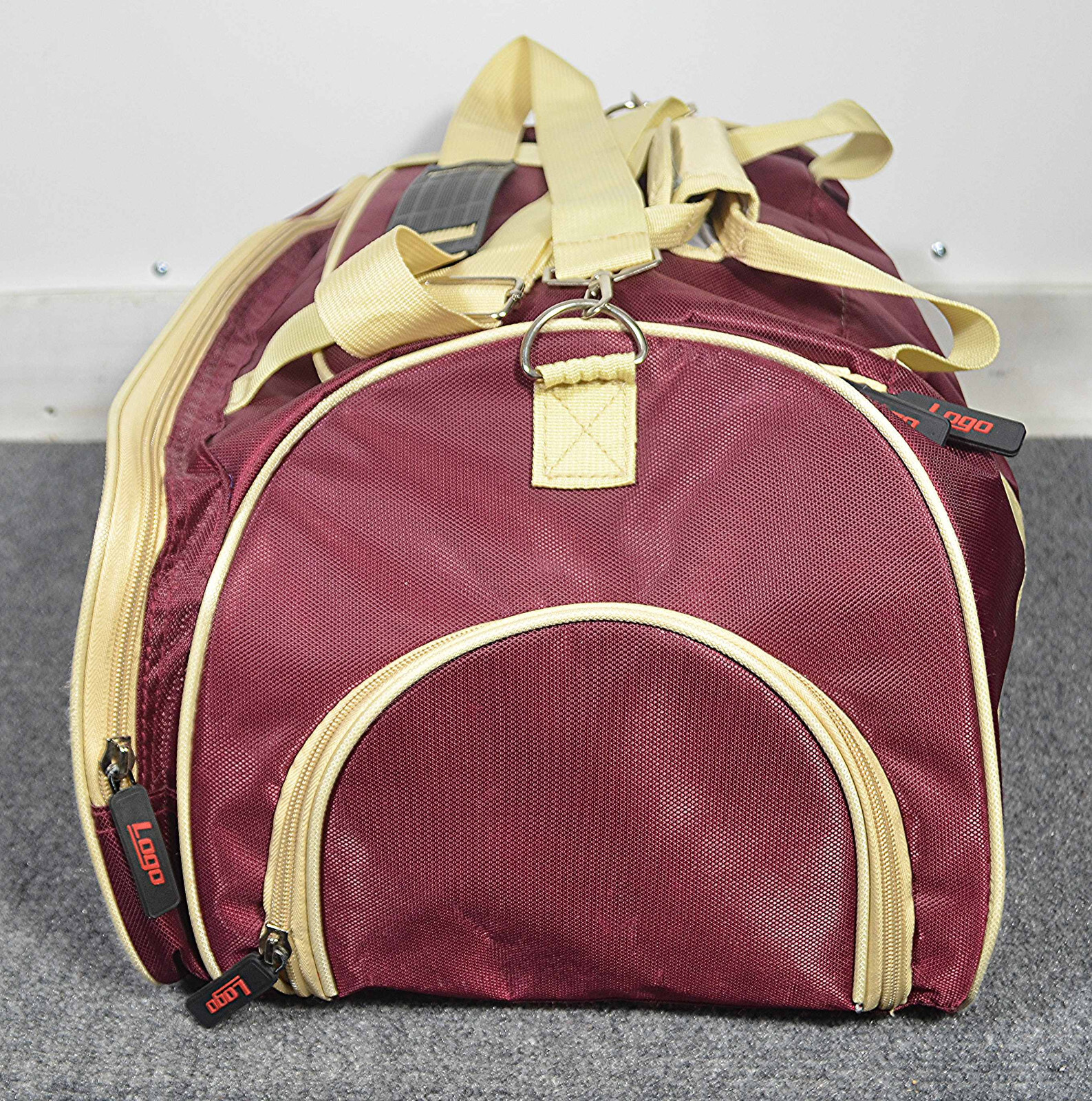 Large Seminole Athletic bag logo brand with handles & shoulder strap 22" long!