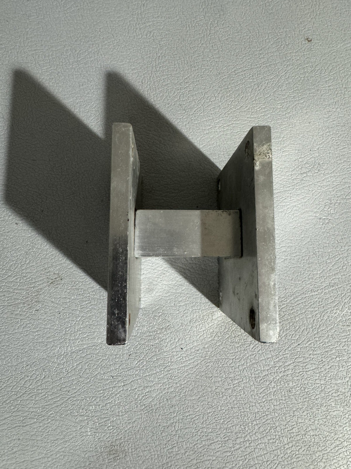Big Jon Downrigger Predestal Mount silver, nice shape 3”