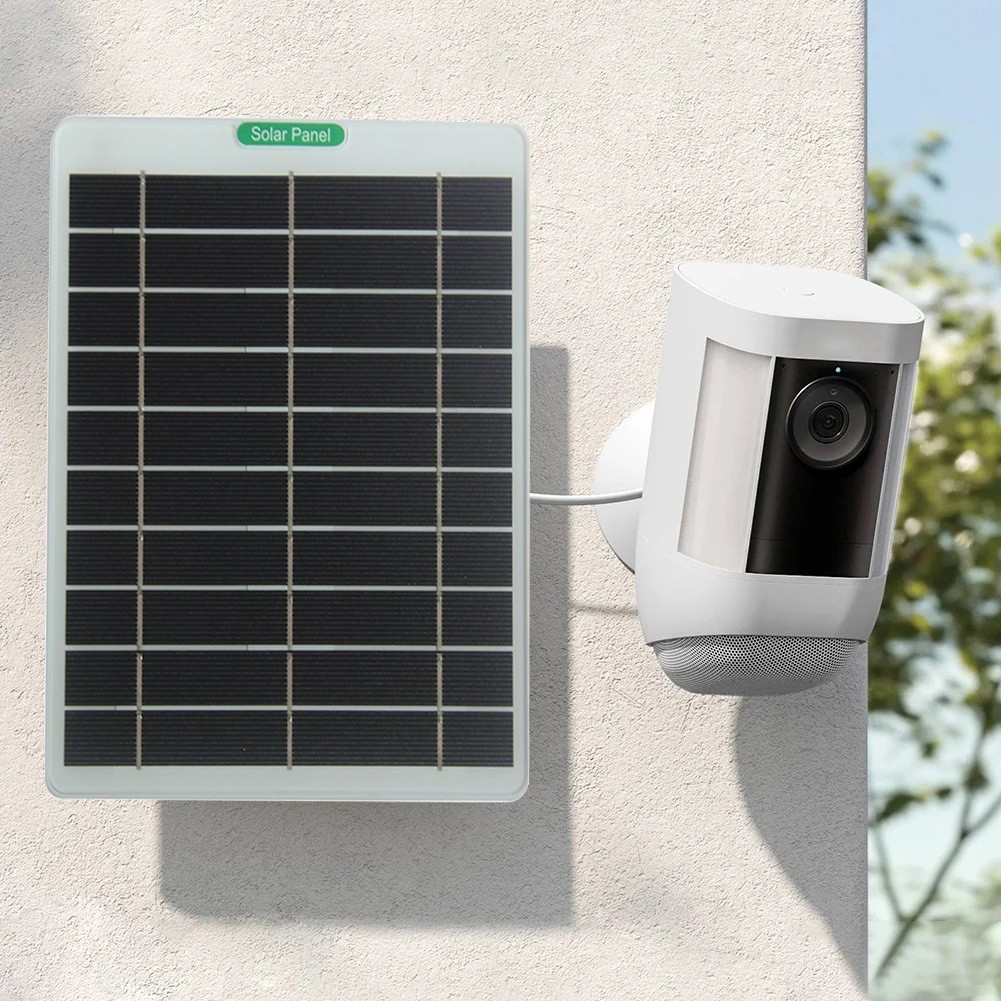 5W Solar Charging Panel for Arlo Pro 3 Floodlight Cameras with 360 Degree Mount
