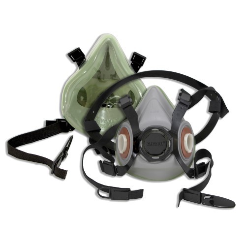 Gerson 9200 Signature Select Series Half Mask Respirator, Medium, TPE