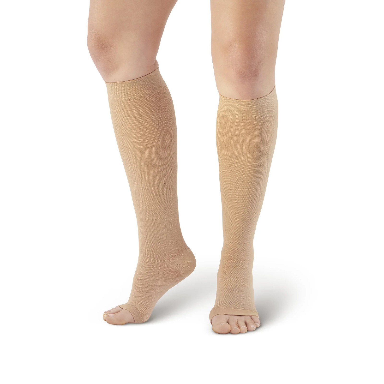 Ames Walker 301 Medical Support Open Toe Knee Highs 30-40 mmHg