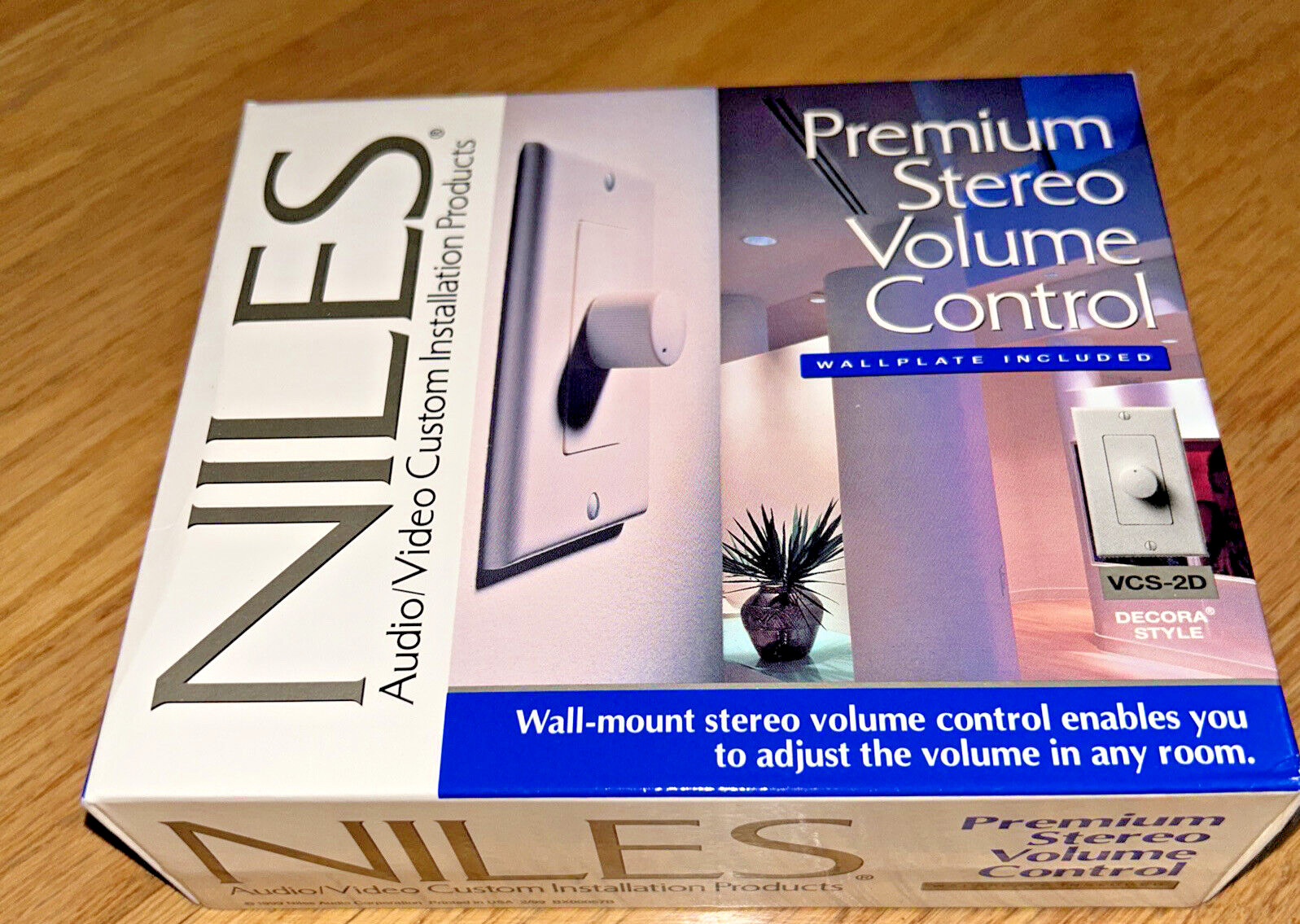New in Box - NILES VCS-2D PREMIUM STEREO VOLUME CONTROL - Black