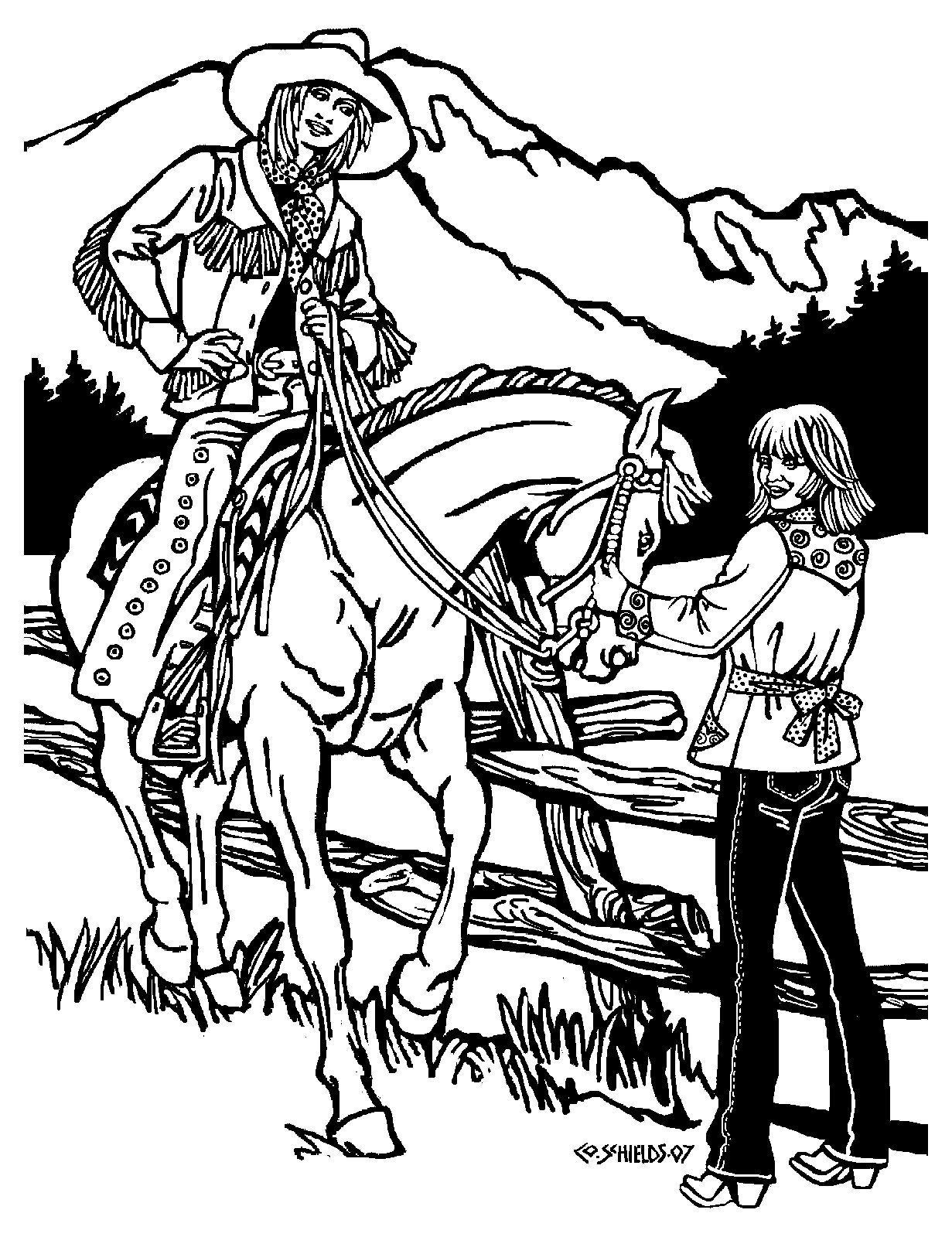 Folkwear Rodeo Cowgirl Jacket #242 Western Coat Sewing Pattern folkwear242