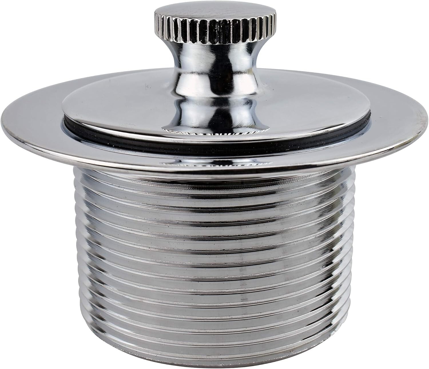 (5) Keeney K826-34PC Chrome Quick Roller Tub Drain Stoppers