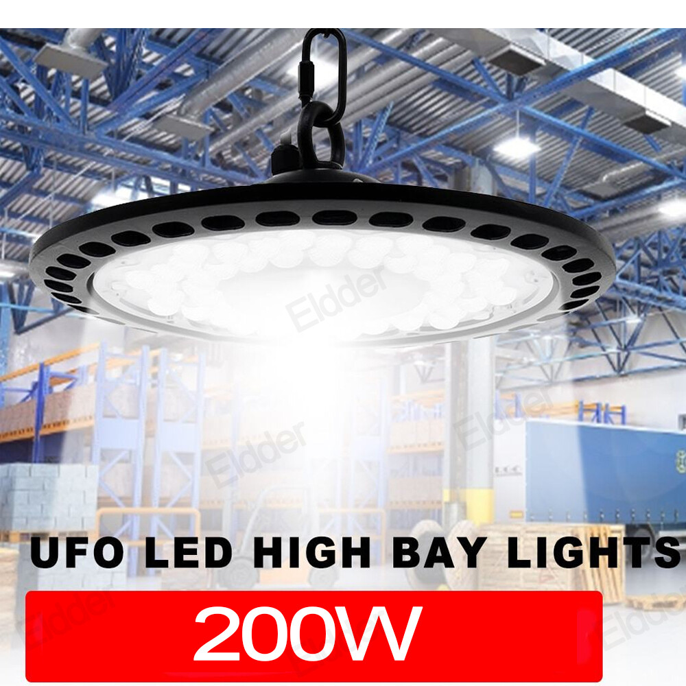200W UFO Led High Bay Light Commercial Warehouse Factory Lighting Fixture
