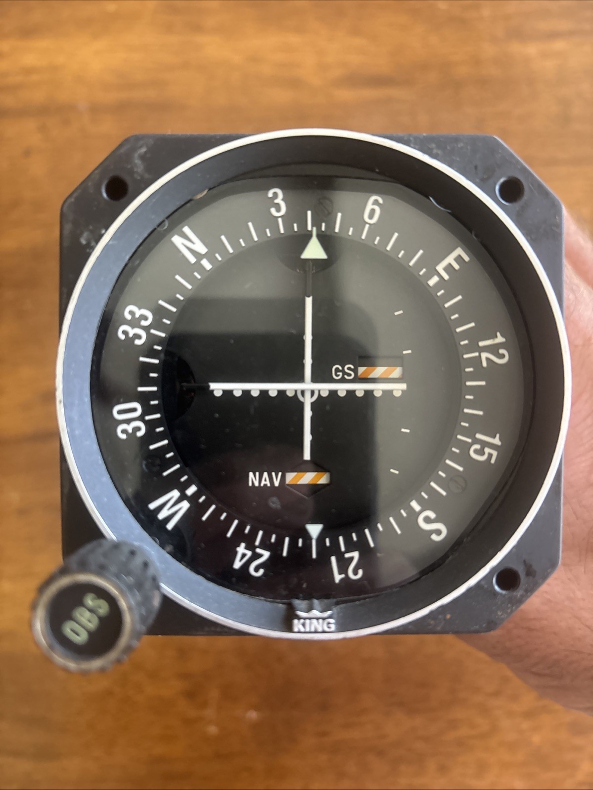 King KI-209 Course deviation indicator