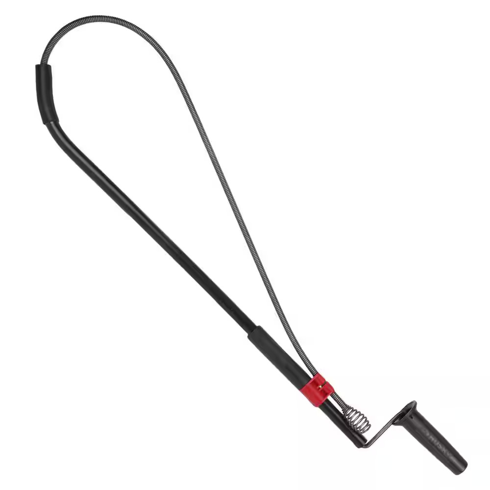 3 Ft. Toilet Drain Snake Auger for Clog Removal