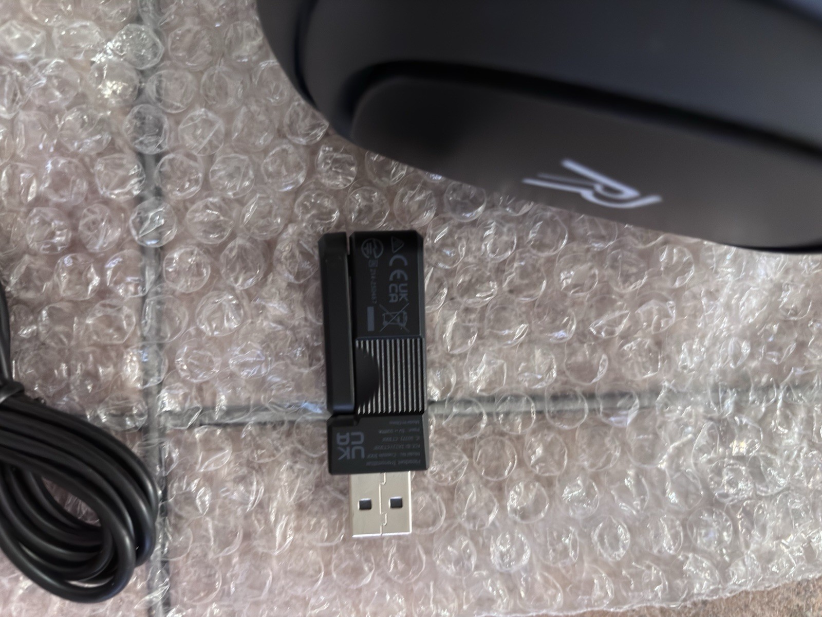 CAPTAIN 700 Wireless Gaming Headset LED Lighting USB Receiver Mint