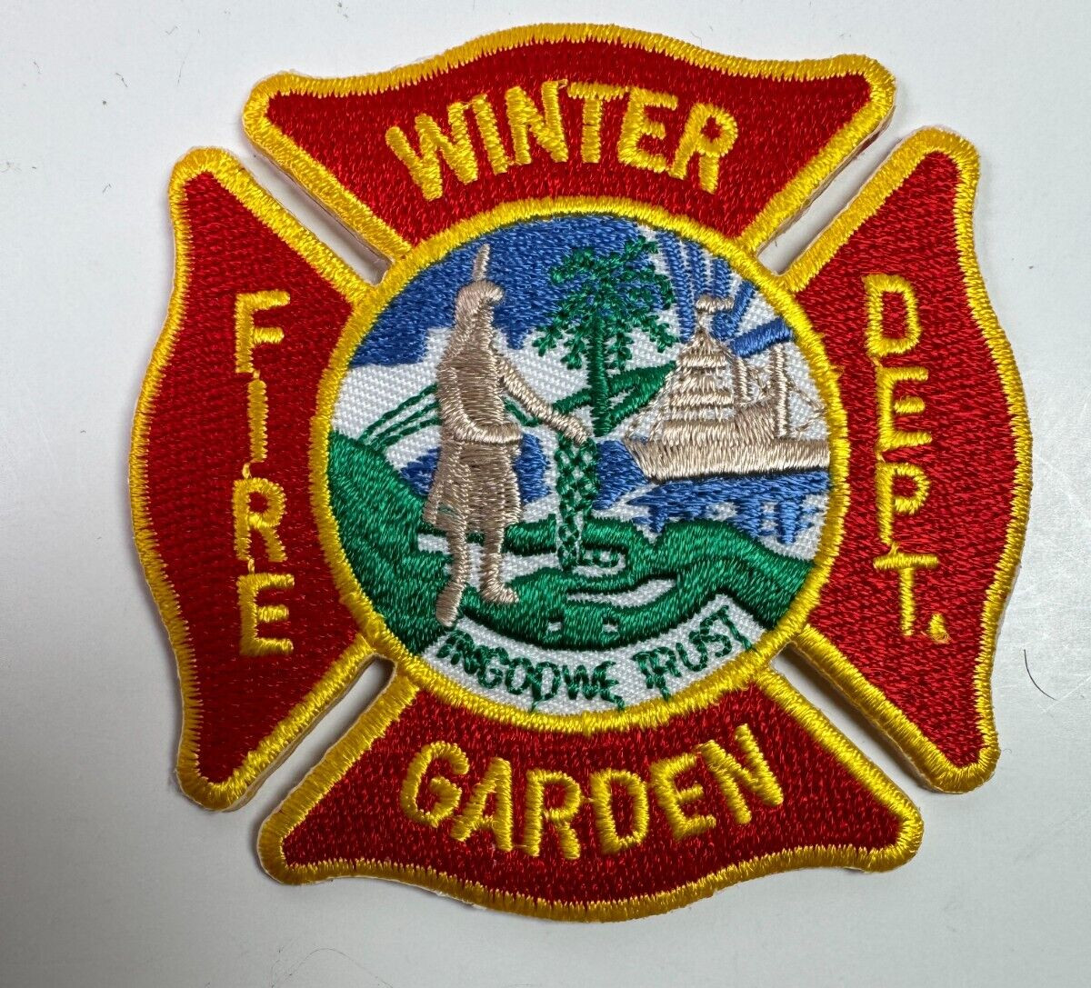 Florida Winter Garden Fire Rescue FL 2.75" Patch J2