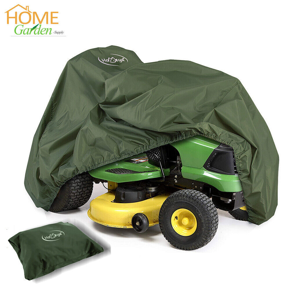 Waterproof Riding Lawn Mower Tractor Cover Garden Heavy Duty Fit Deck up to 54in