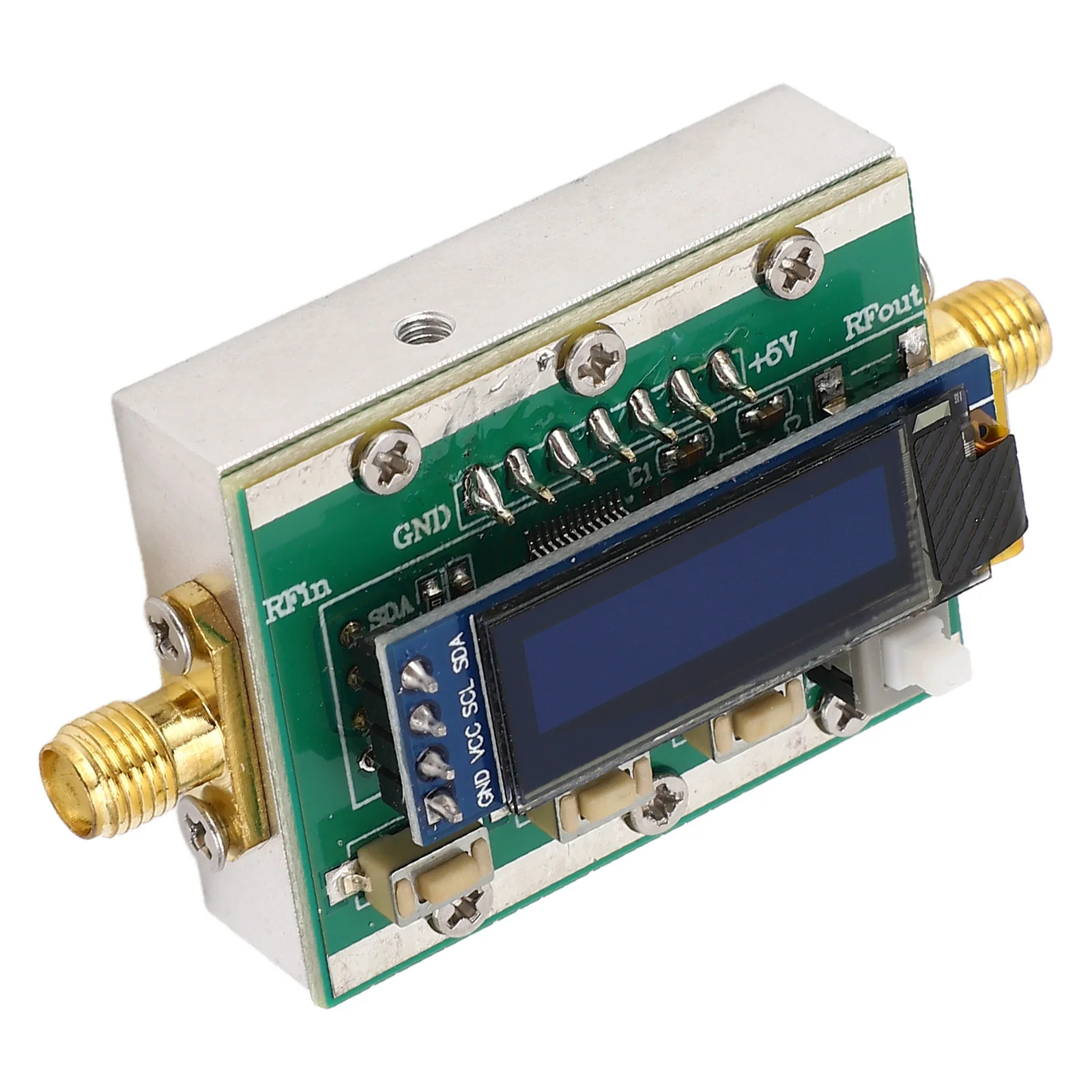 RF Programmable Attenuator 1‑3800MHz Module 0‑31dB adjustable 1dB Step Back