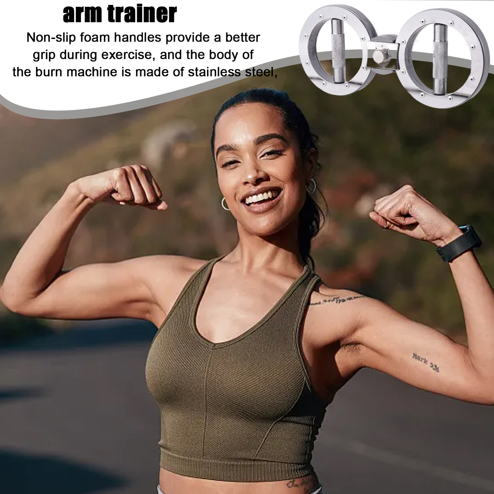 Spinning Burn Rotator Machine Arm Workout Equipment Forearm Trainer for Boxing