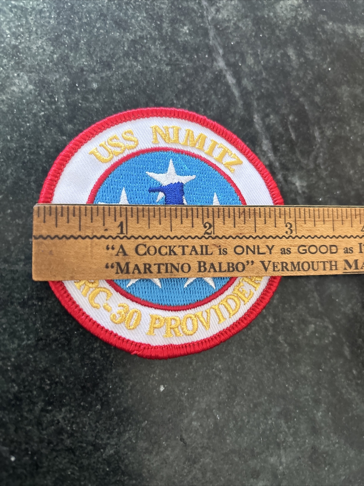 VRC-30 PROVIDERS 1 TRAP CVN-68 USS NIMITZ NAVY C-2 GREYHOUND COD SQUADRON PATCH