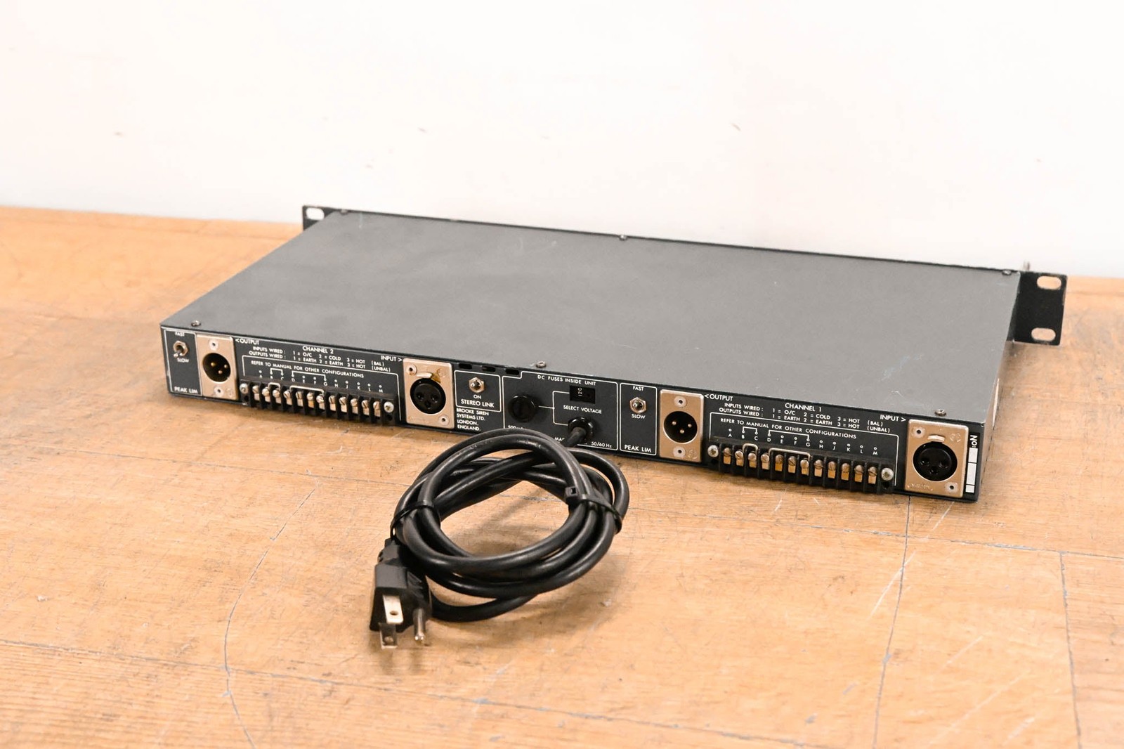 BSS DPR-402 Two-Channel Compressor/Limiter/De-Esser CG01XQY