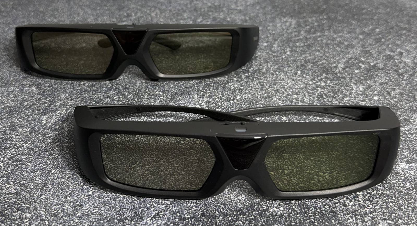 2x Sharp 3D Glasses AN-3DG30 Active 3D Glasses Compatible with Sharp 3D TVs