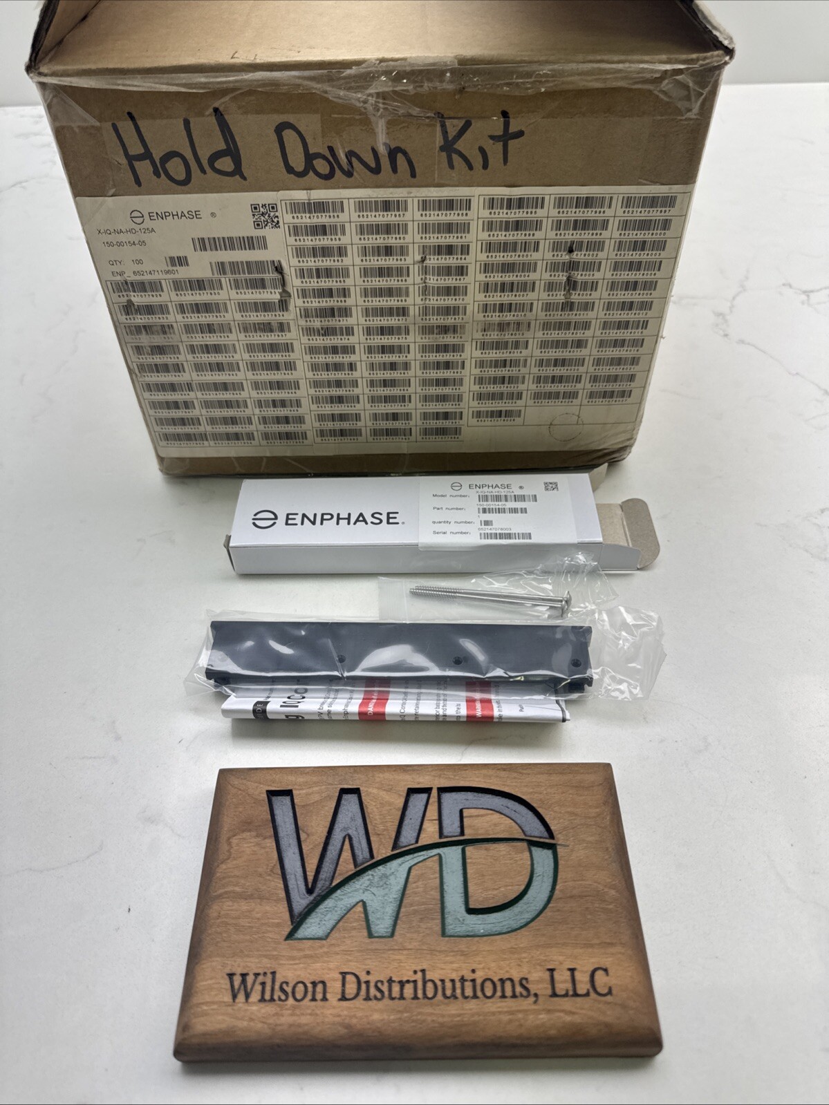 Enphase, Accessory, Combiner Hold Down Kit, X-IQ-NA-HD-125A LRG QTY