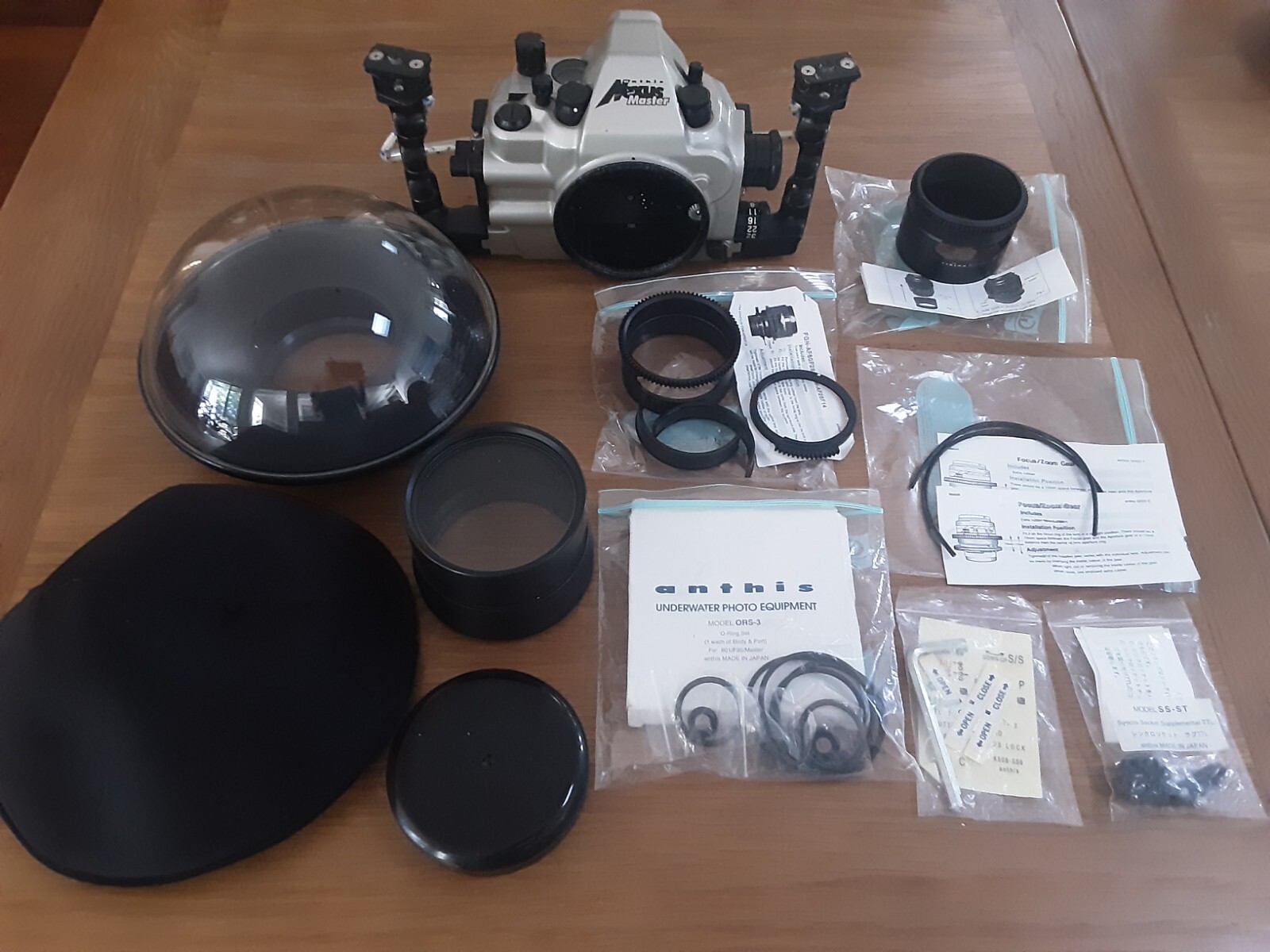 Anthis Nexus Master N90D Underwater Camera Housing & Accessories, For Nikon F90M
