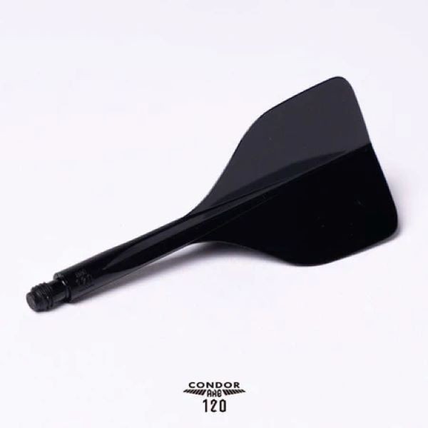 BLACK CONDOR AXE 120 TRI-FIN SMALL STANDARD DART SHAFT/FLIGHT COMBO LONG SHAFT
