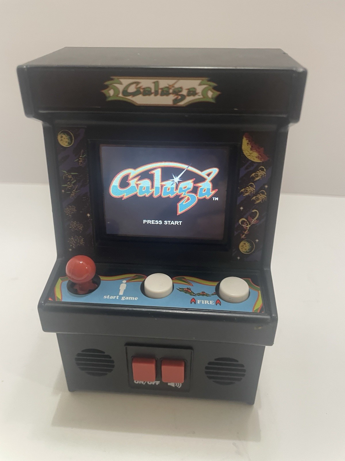 Arcade Classics Galaga Retro Mini Arcade Game Cabinet Basic Fun Tested Works