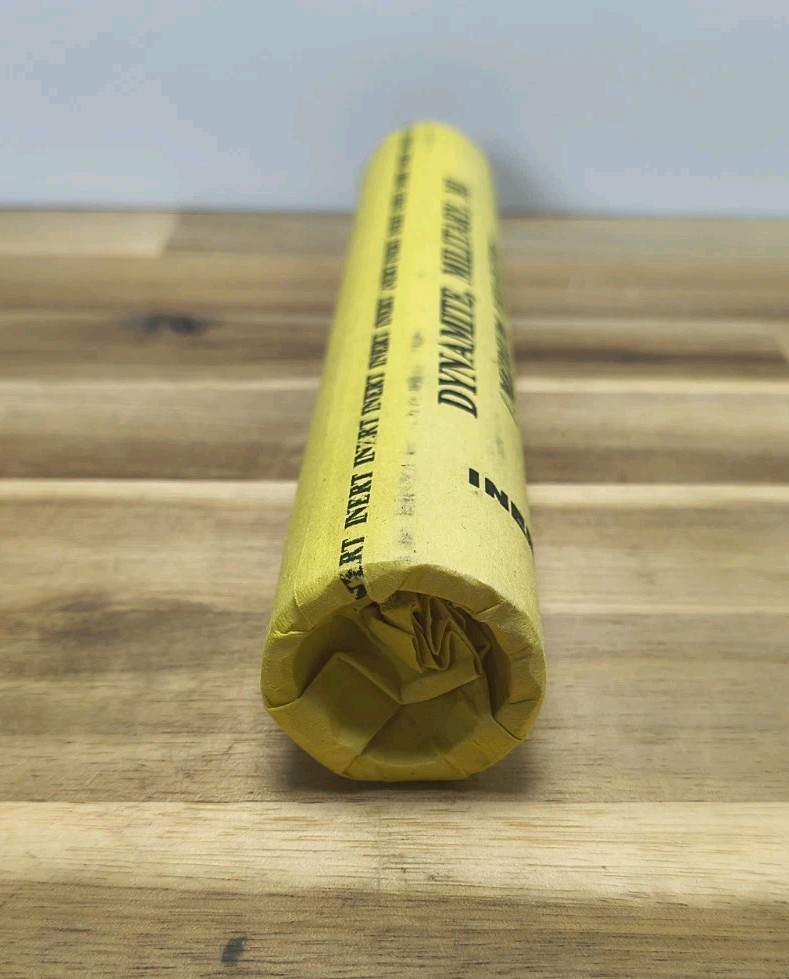 Insert Replica M1 Dynamite Stick Movie Prop Engineer Demolition Training Aid