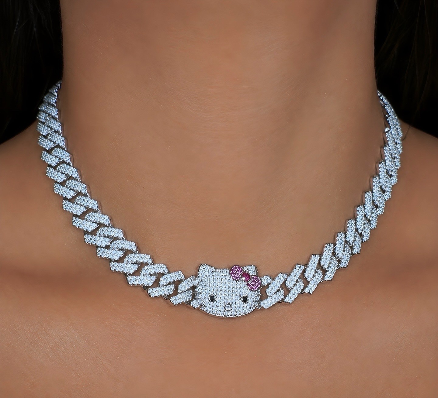 kitty necklace 16inch