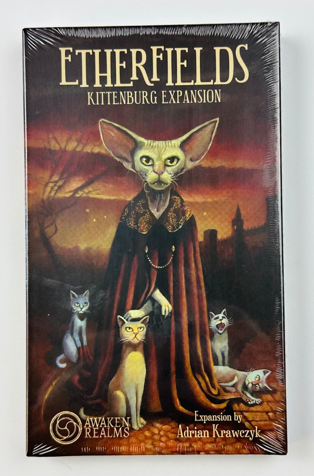 Kittenburg Expansion for Etherfields Board Game from Awaken Realms NEW & SEALED