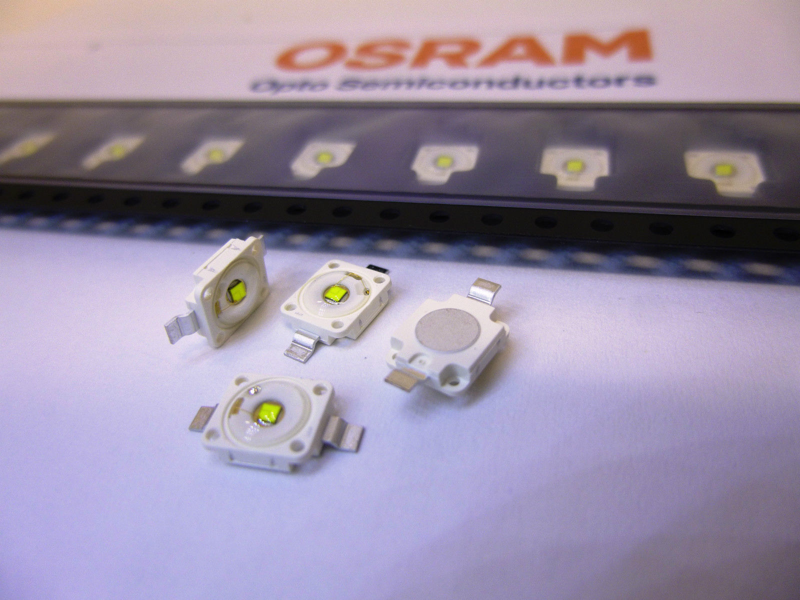 10 pieces LED OSRAM | Golden DRAGON Plus LENS | 4000K | WHITE | LCW W5AM | SMD-2