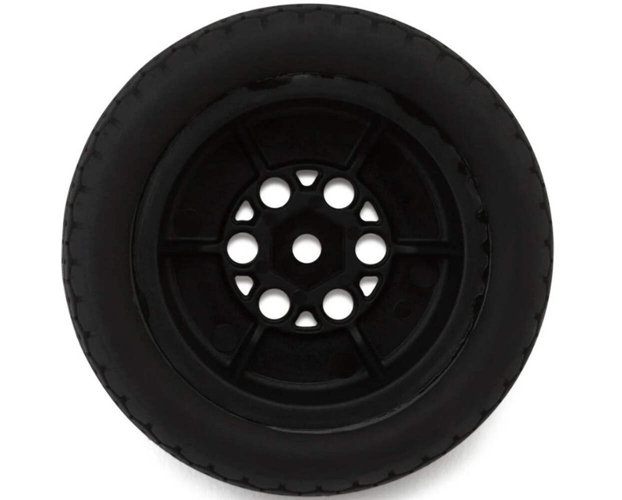 FRONT TIRE SET, MOUNTED, HARD: 22S SPRINT LOSI