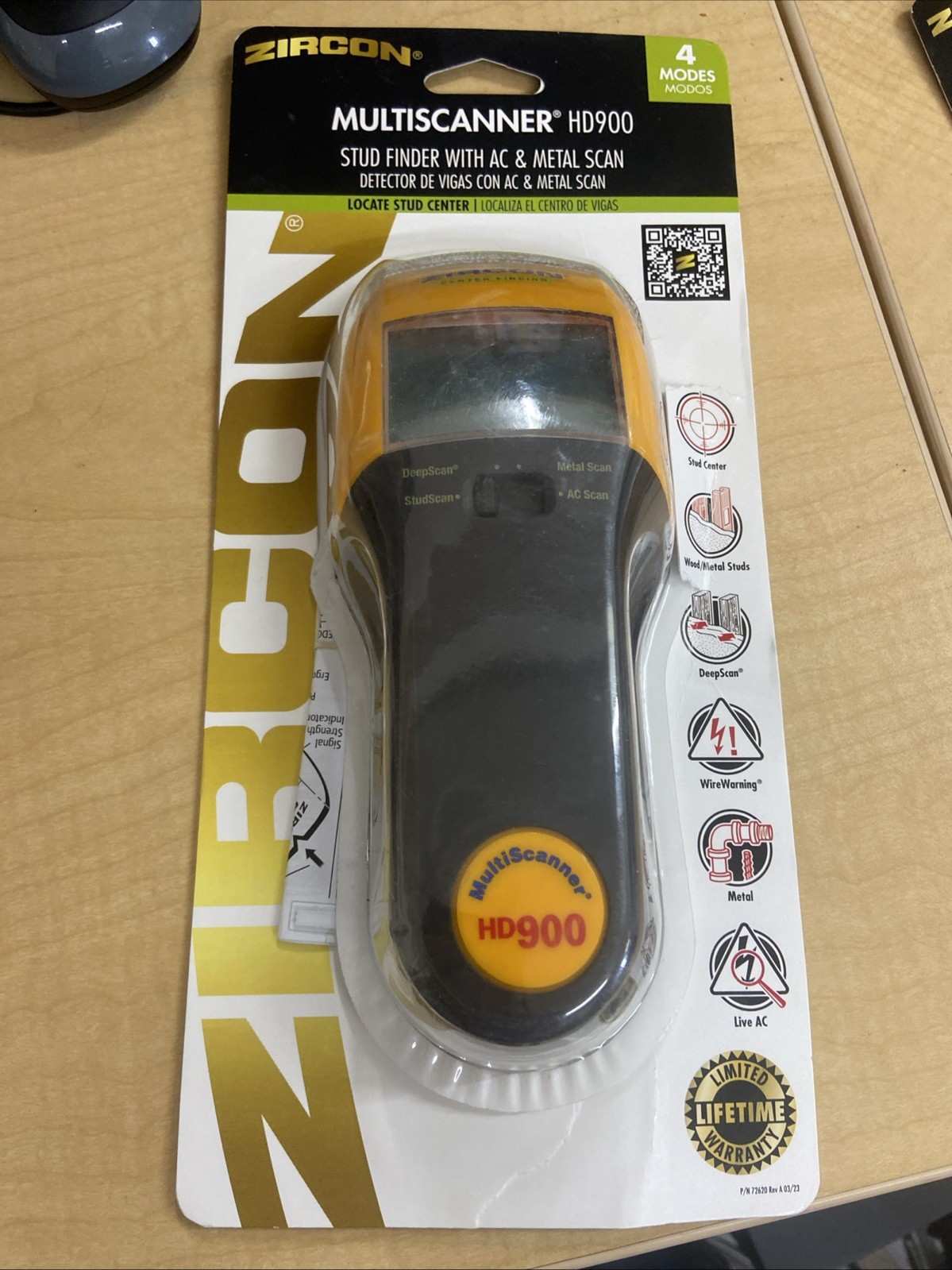 Zircon MultiScanner HD900 OneStep Multi-Function Wall Scanner Model 66232