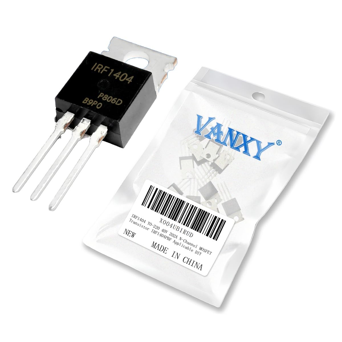 12 PCS IRF1404 TO220 40V 202A NChannel MOSFET Transistor IRF1404PBF DIY