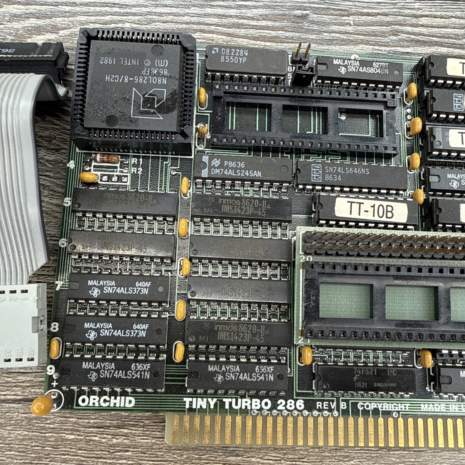 Retro Vintage Orchid Tiny Turbo 286 Accelerator For IBM PCs REV B - Untested