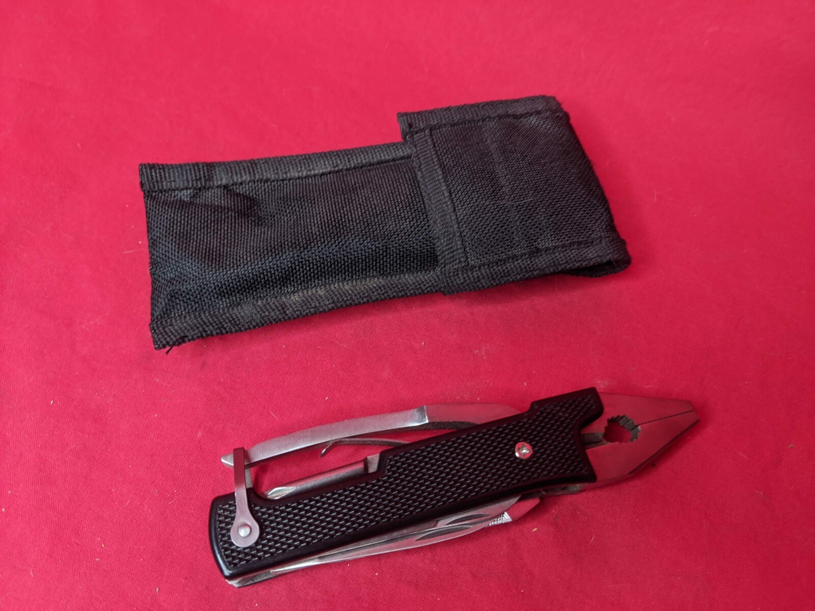 ORECK 15 MULTIFUNCTIONAL FOLDING MUTIPURPOSE TOOL STAINLESS STEEL (((NEW)))