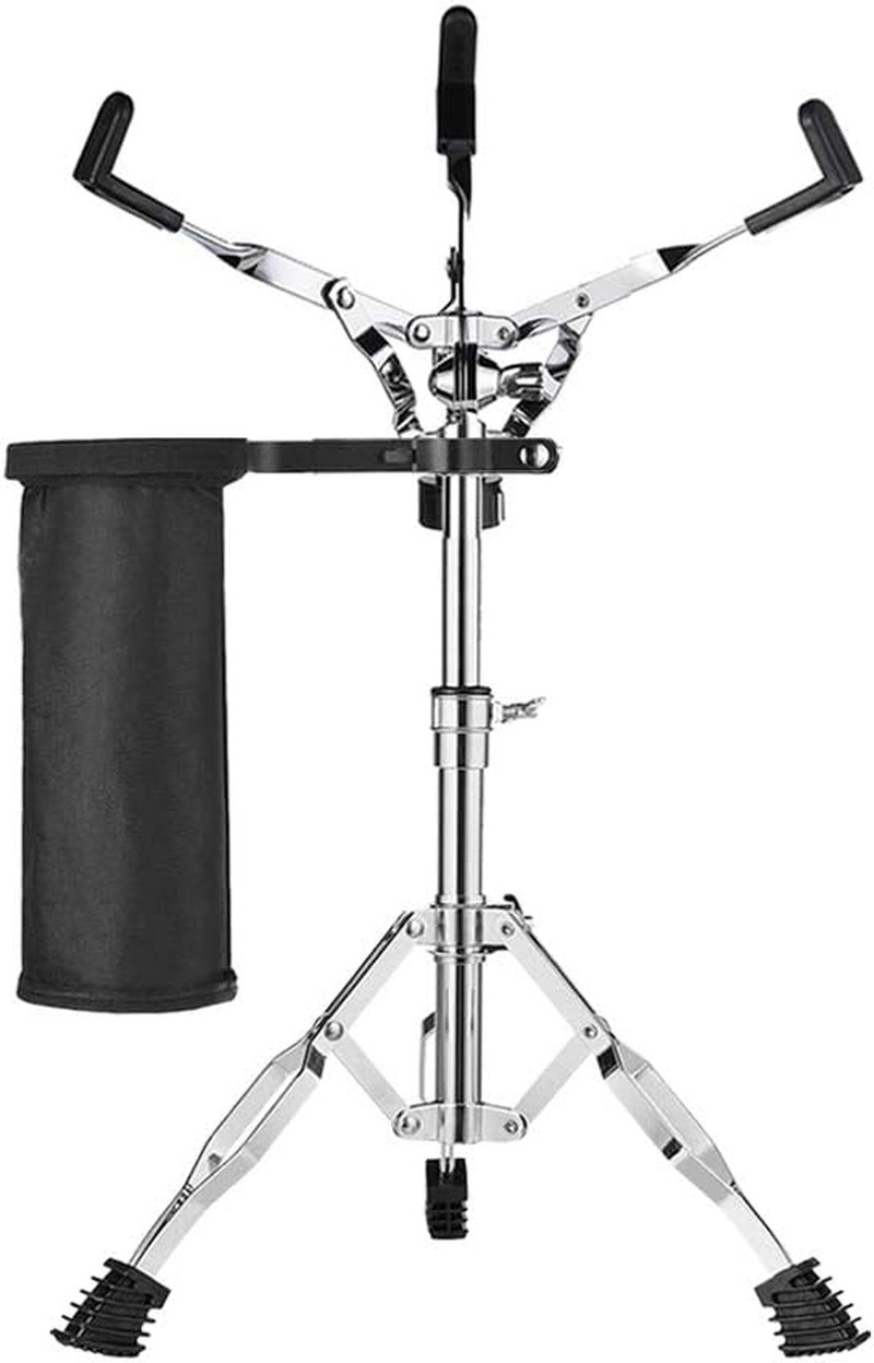 Snare Stand & Drum Sticks Holder, Lightweight(5Lb),Double Braced Tripod Construc
