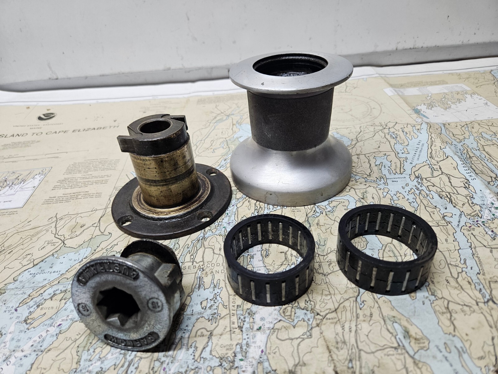 Barlow 16 Single Speed Winch Aluminum